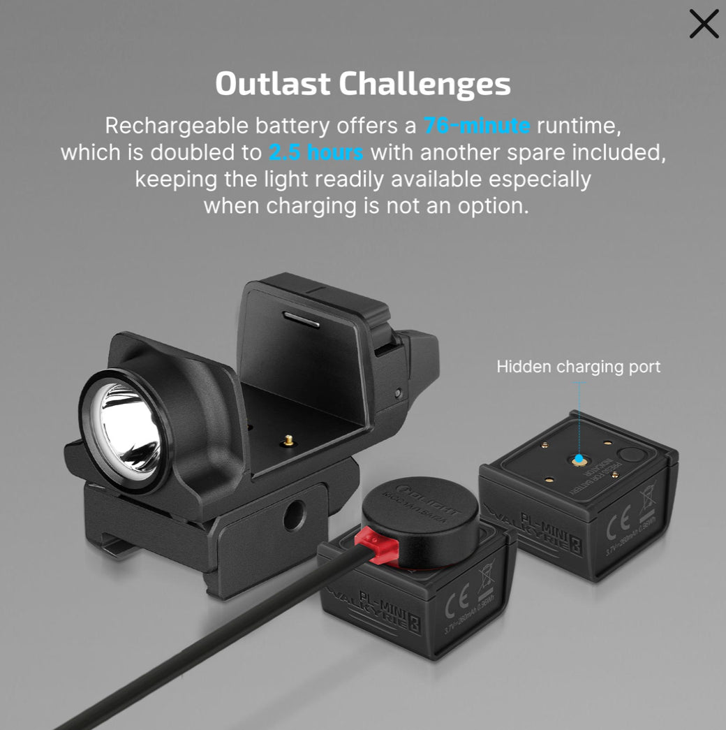 PL-MINI 3 Valkyrie Rail Mounted Light
