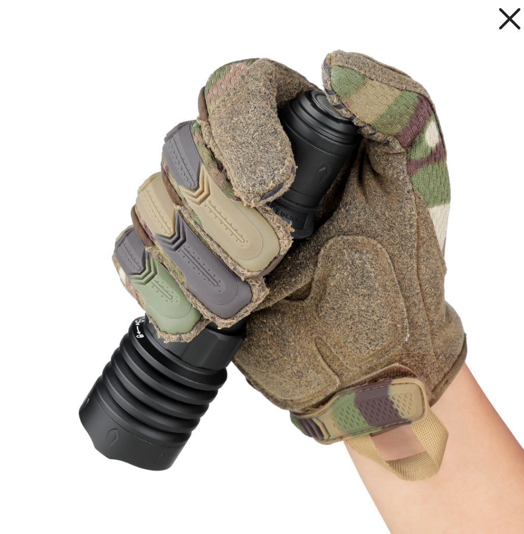 Warrior X 4 USB-C and MCC Rechargeable Tactical Flashlight With Holster