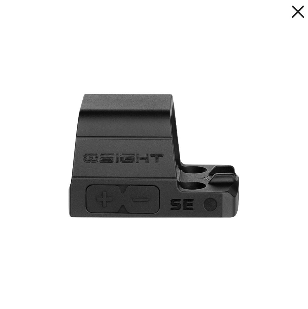 Osight SE RMSc Footprint Enclosed Red Dot Sight with Replaceable Battery