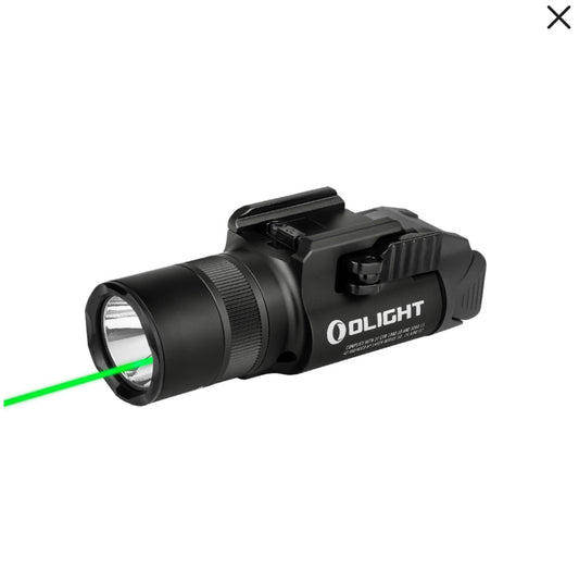 Baldr Pro R Rechargeable Tactical Light with Green Laser