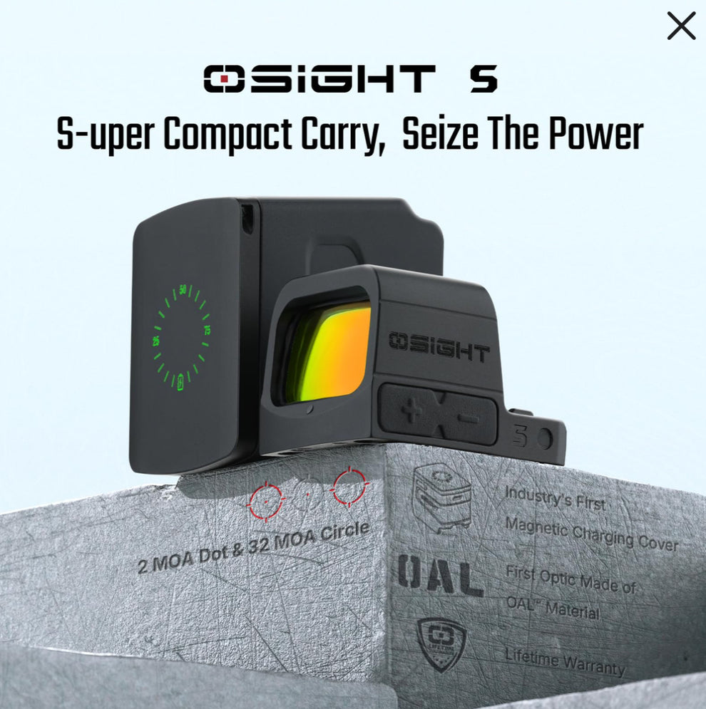 Osight S - Enclosed Aspherical Optic with Multi-Reticle System & Paten ...