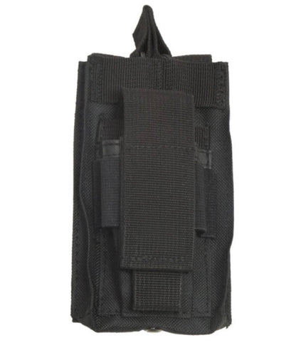 2 AR/AK Mags or Radio Pouch - Black