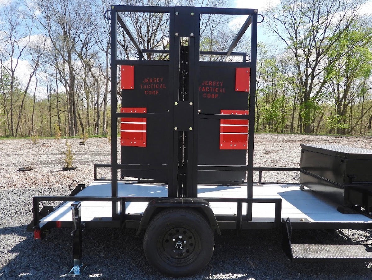 Tandem Door Breaching Trailer by JTC a Mobile Forcible Entry Prop