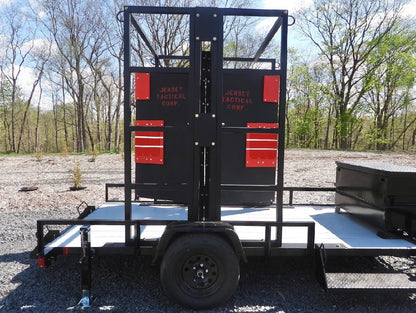 Tandem Door Breaching Trailer by JTC a Mobile Forcible Entry Prop