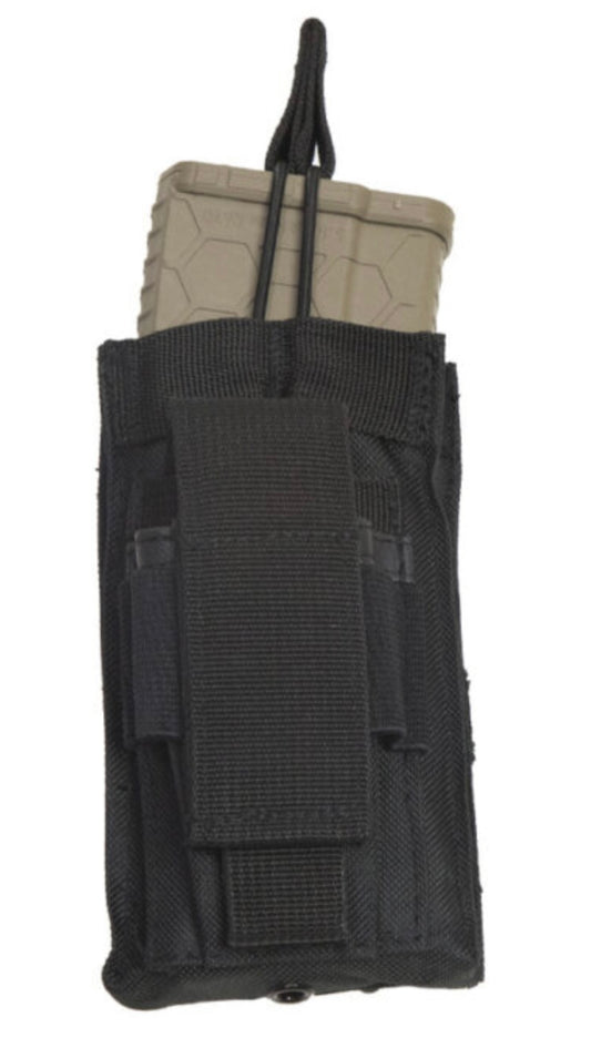 Single AR/Pistol Mag Pouch - Black