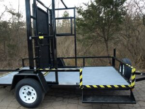JTC Breaching Trailer, Portable Forcible Entry Prop, Mobile Forcible Entry Prop-4